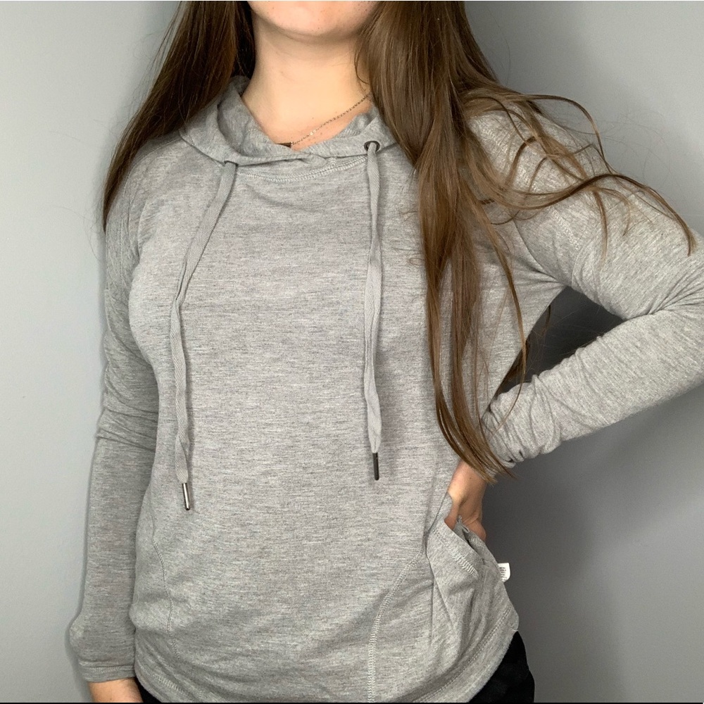 Thin Gray Hoodie